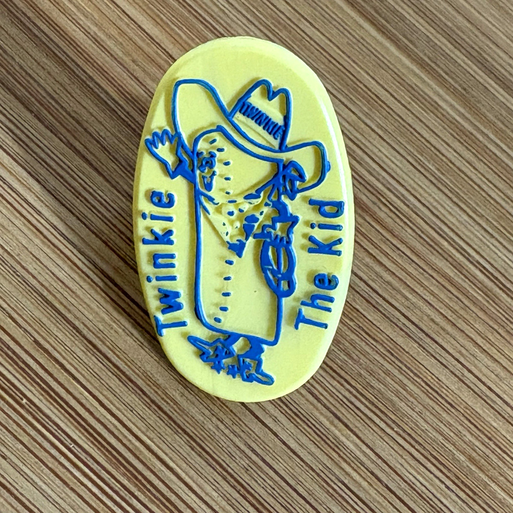 Vintage Twinkie the Kid Advertising Plastic Ring 1970s Hostess 4.5/5 Prize Promo